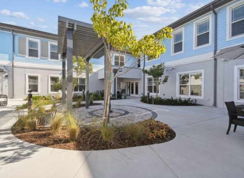 hearthstone at nona lakes courtyard