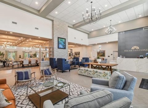 hearthstone at nona lakes lobby