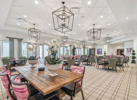 Dining Room at the Hearthstone Leesburg